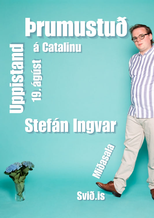 Þrumustuð á Catalinu - Stefán Ingvar uppistand 12. september